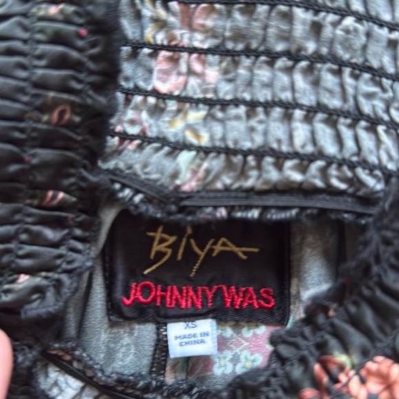 Gorgeous Silk Johnny Was Wide Leg Pants size XS - Picture 4 of 9